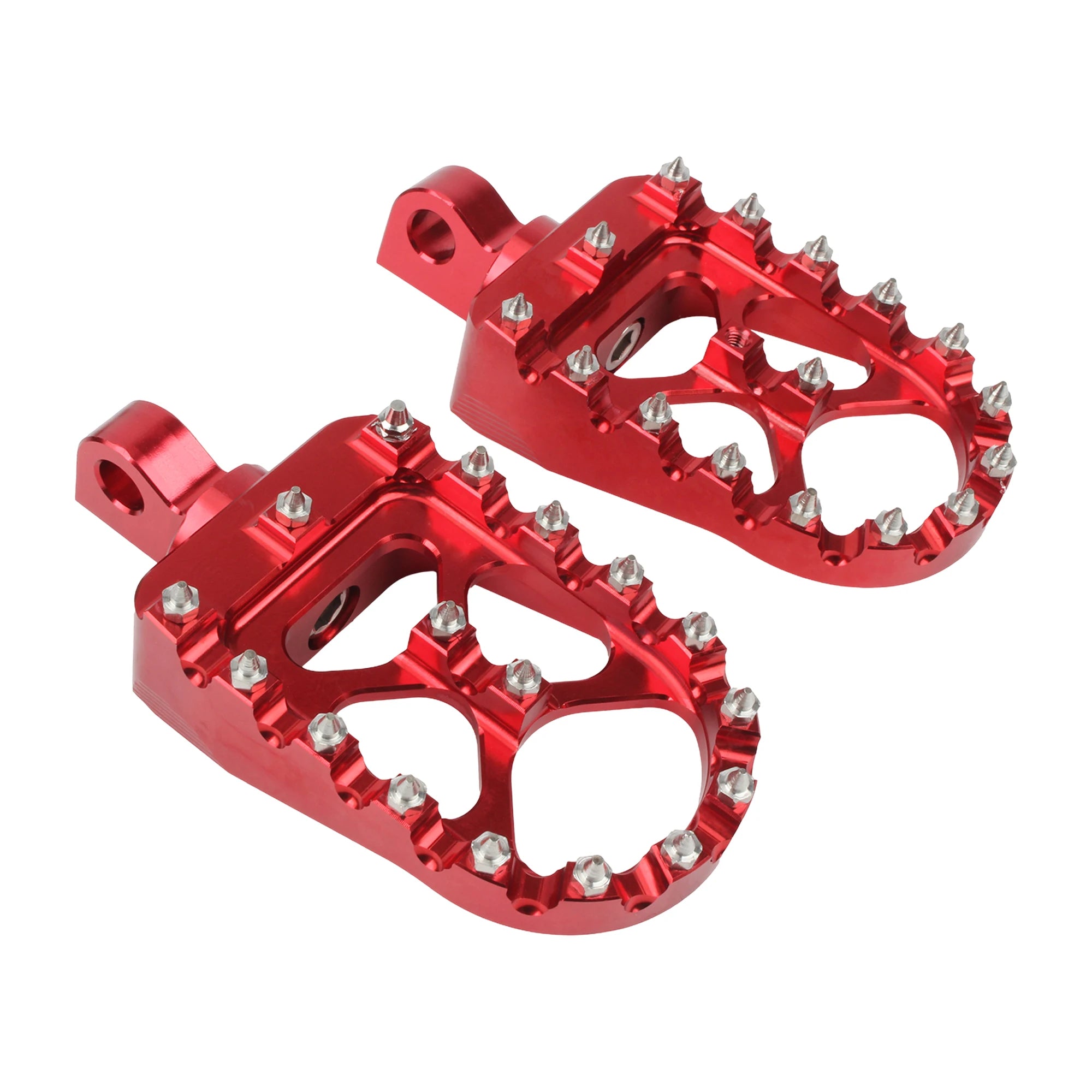 Motorcycle Foot Pegs Moto Pegs 360° CNC Wide Fat Roating for Harley Dyna Fat Bob Softail Sportster Street Bob Motocross Parts ﻿