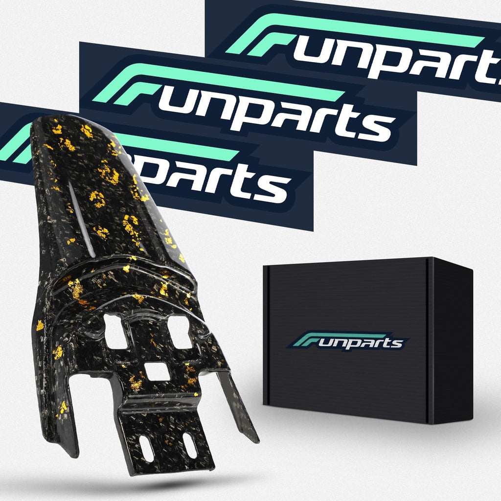 Dirt Bike Rear Fender Mud Guard Carbon Fiber for Surron Sur Ron Light Bee X/S X260 X160 Electric Dirt Bike Gold
