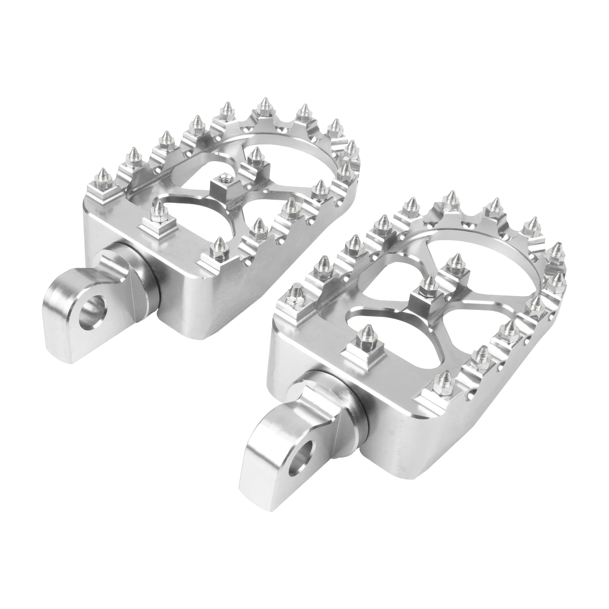 Motorcycle Foot Pegs Moto Pegs 360° CNC Wide Fat Roating for Harley Dyna Fat Bob Softail Sportster Street Bob Motocross Parts ﻿