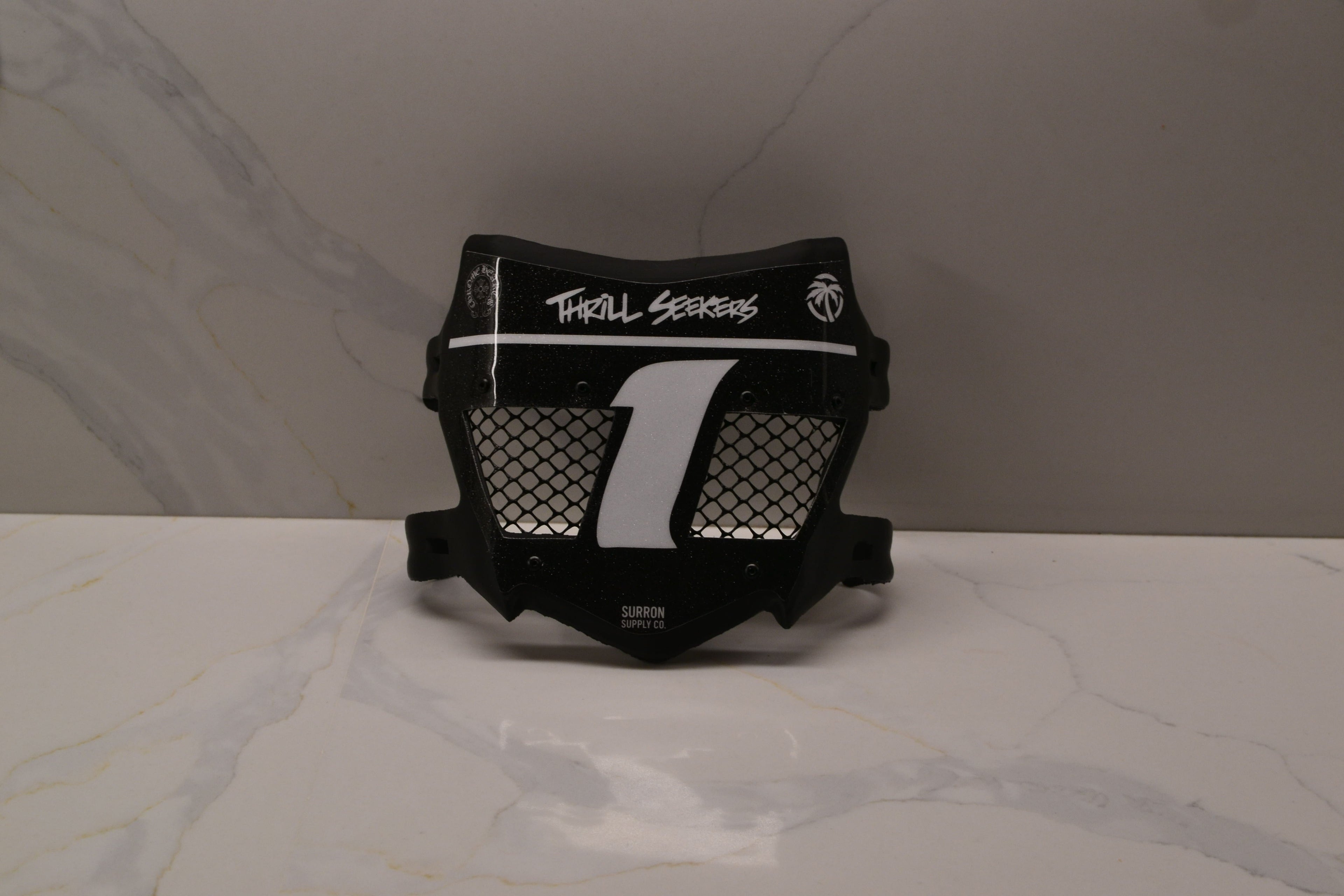 "MotoCutz" Vented Front Number Plate