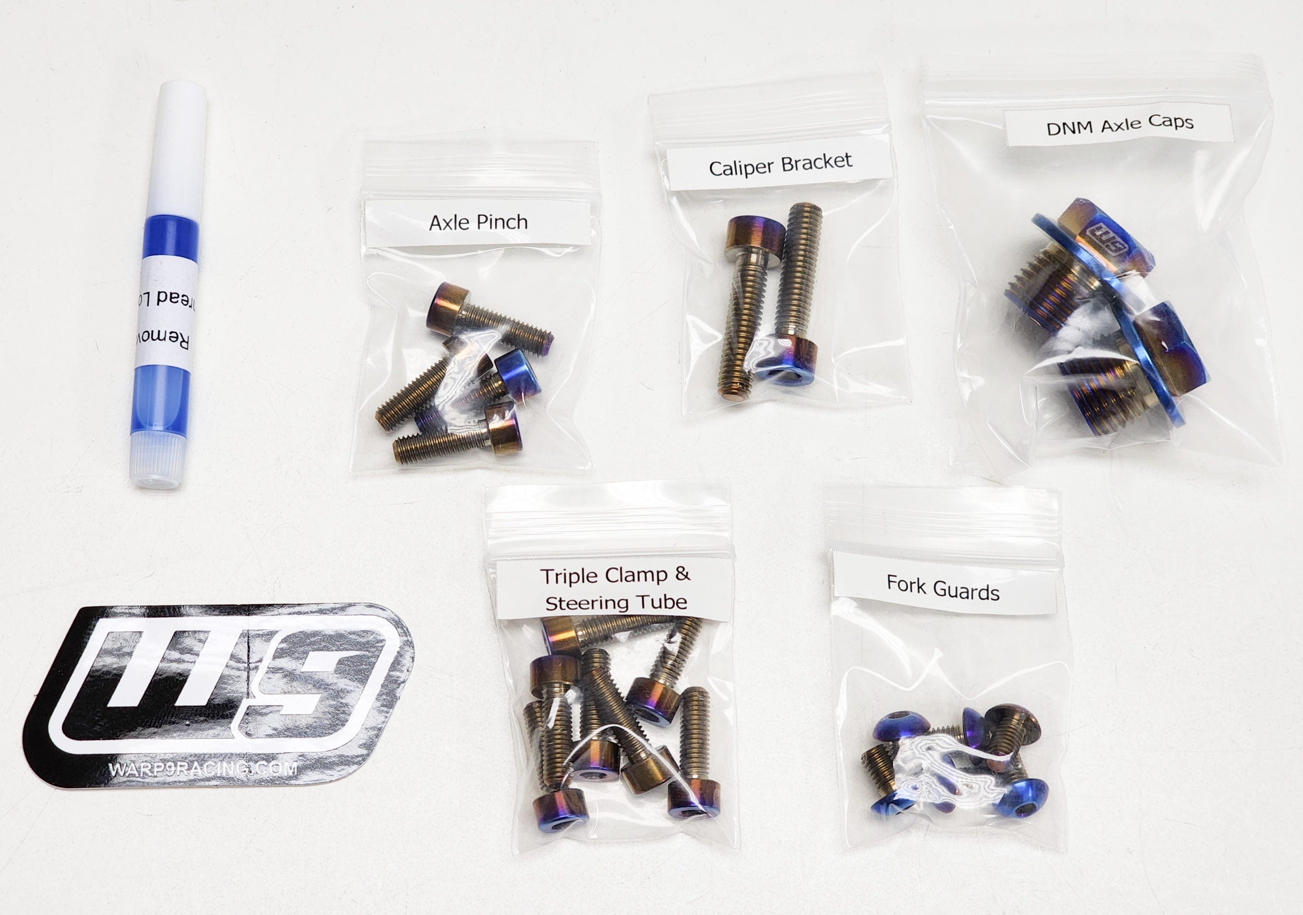 Titanium Fork Bolts (Collective)