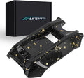 Surron Battery Cover Carbon Fiber Motorcycle Ebike Battery Lid Guards Wrap for Surron Sur Ron Light Bee X/S Electric Dirt Bike Gold