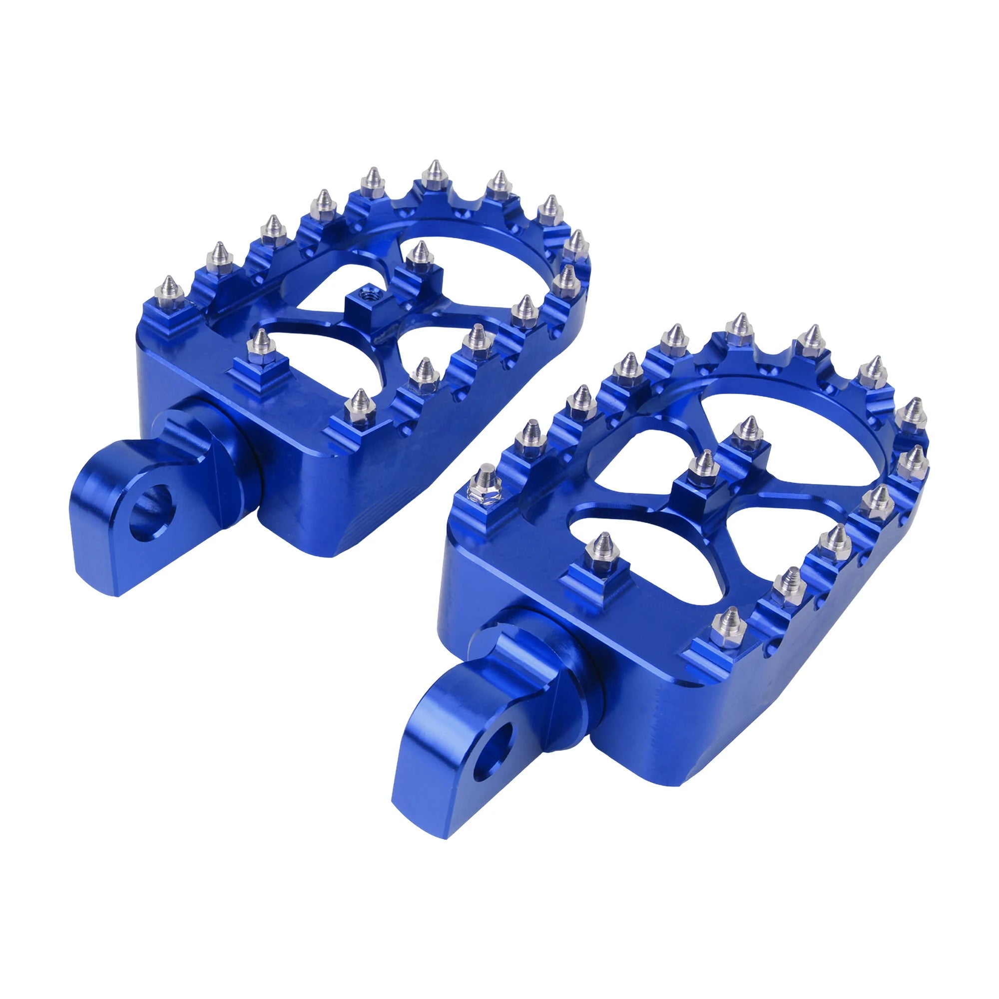 Motorcycle Foot Pegs Moto Pegs 360° CNC Wide Fat Roating for Harley Dyna Fat Bob Softail Sportster Street Bob Motocross Parts ﻿