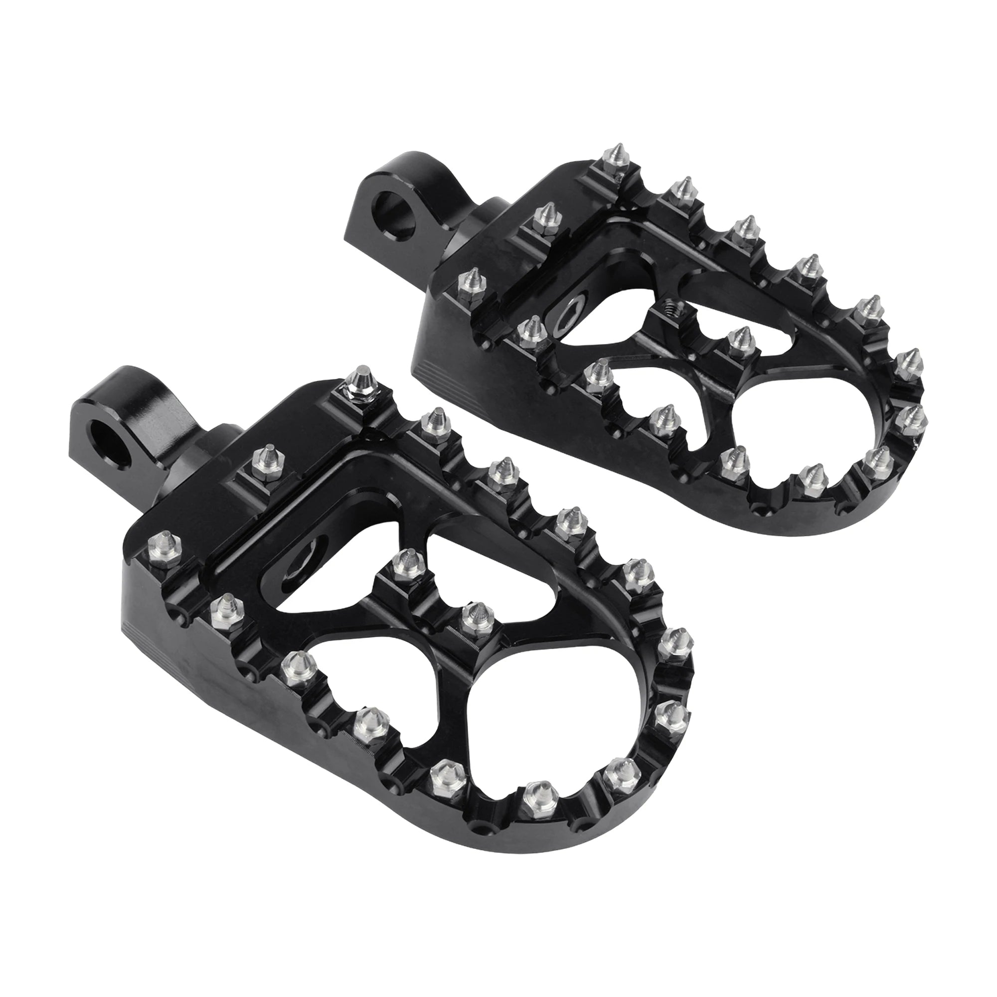 Motorcycle Foot Pegs Moto Pegs 360° CNC Wide Fat Roating for Harley Dyna Fat Bob Softail Sportster Street Bob Motocross Parts ﻿