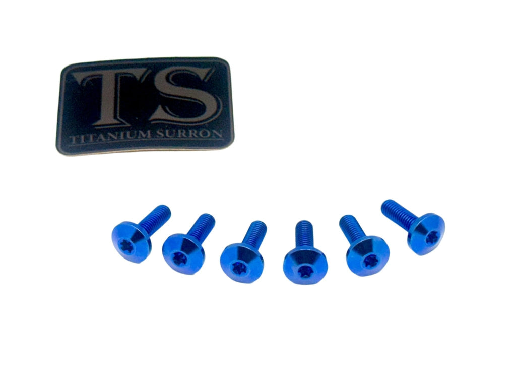 Titanium Front Rotor Bolts - E-Moto