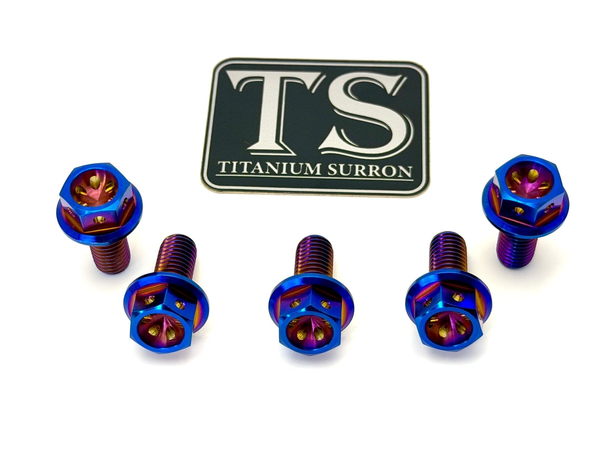 Titanium Sprocket Bolts - E-Moto